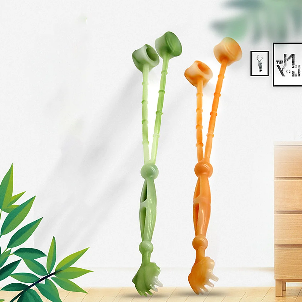 

3Pcs Back Scratcher Massage Hammer Double-Head Scratch Massage Tool Neck Body Therapy Relief Pain Pressure Massager