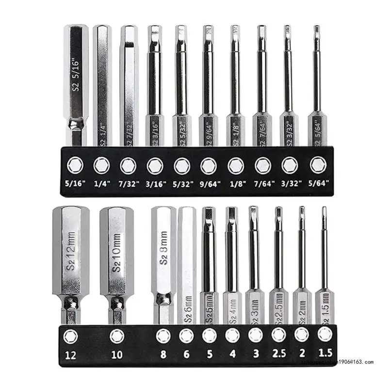 

28GF Versatile Set of 20 Bit Set with 20-Piece Assortment Plated & Low Strength Bit Durable