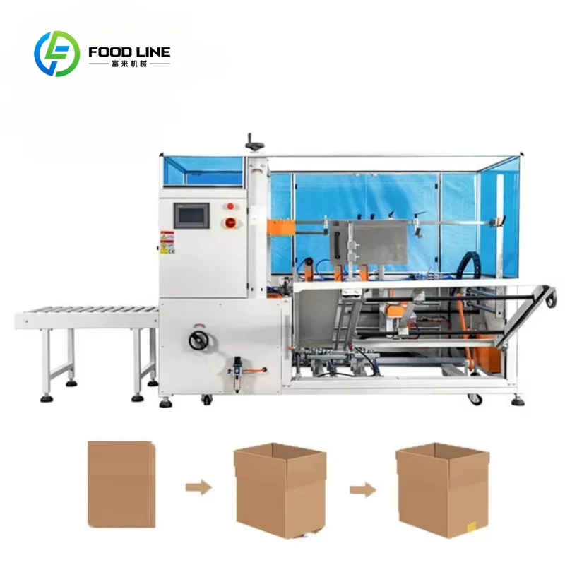Customized Carton Case Opening Machine ,Box Erector, Cardboard Forming and Folding Machine
