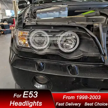 適用於BMWX5 E53 1998-2003款的新款LED大燈總成升級版高配置投影透鏡配件套件 8 最佳銷售 BMWX5 E53頭燈 - №2