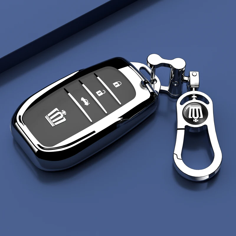 

Suitable for Toyota Crown keycase high-end special buckle 14th generation Crown car keybag 14th generation modified shell buckle