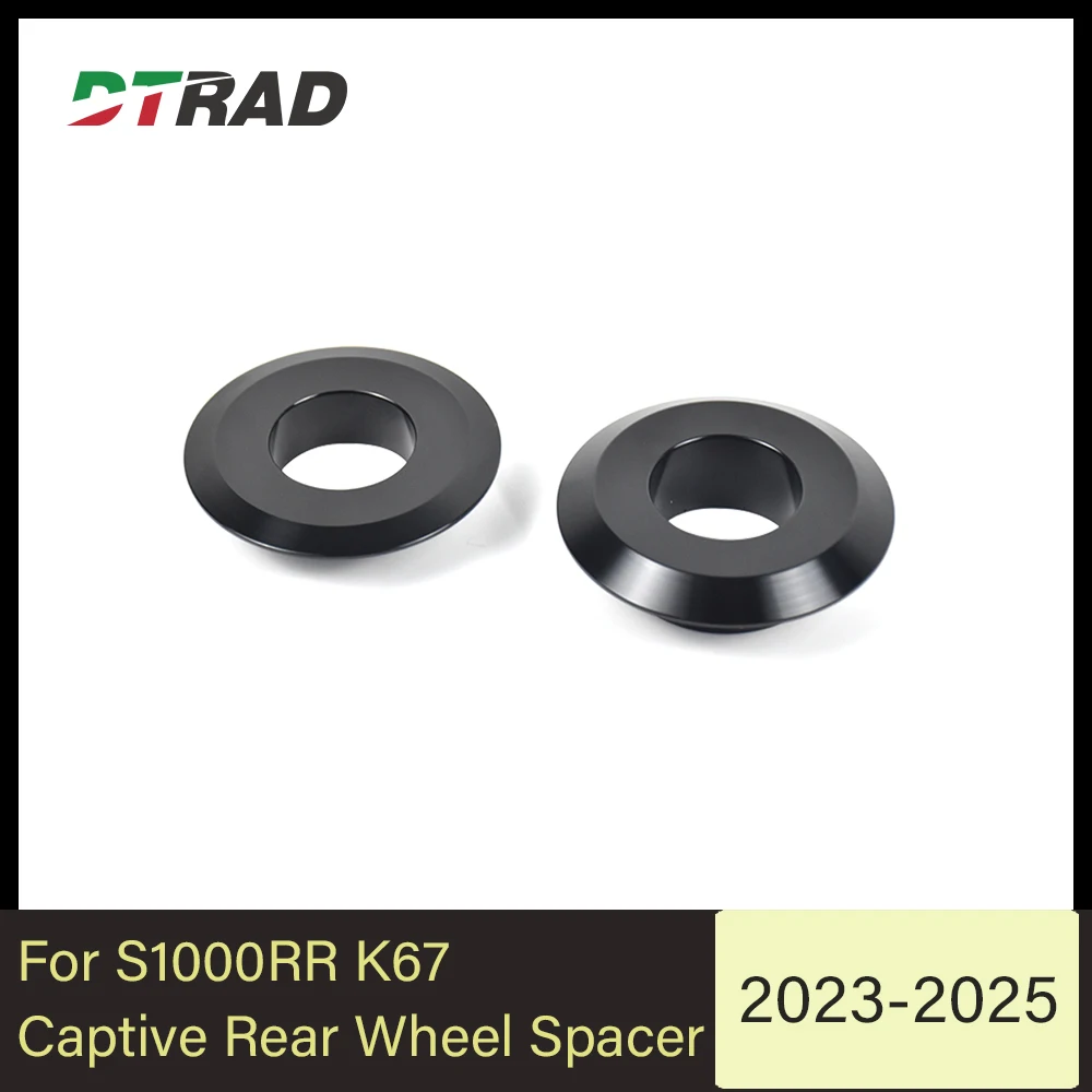 

For BMW S1000RR K67 2023 2024 2025 CNC Aluminum Captive Rear Wheel Spacer Kit Motorcycle Accessories