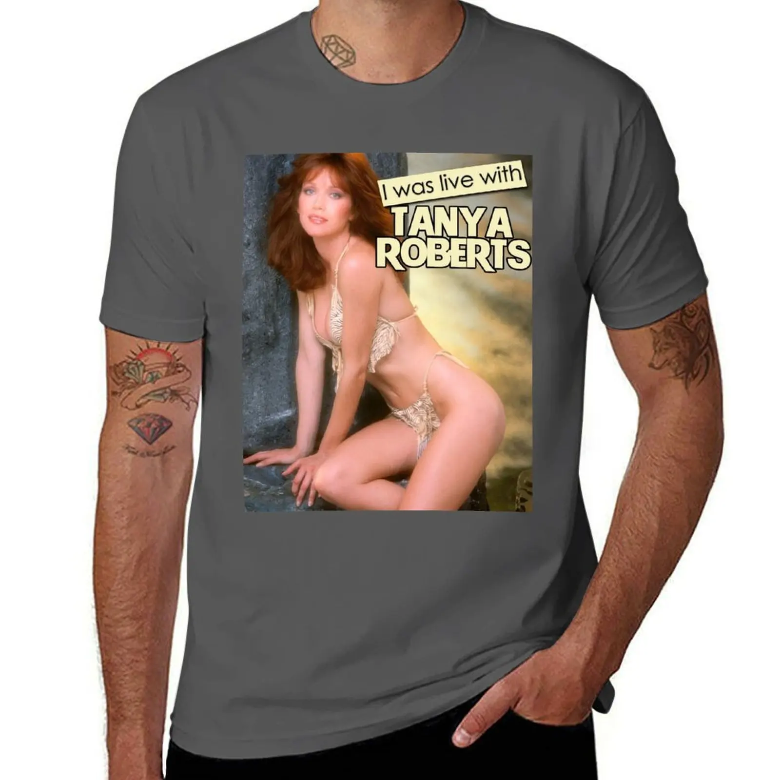 

Live with Tanya T-Shirt t shirts for man cotton funny t shirts man T-Shirt