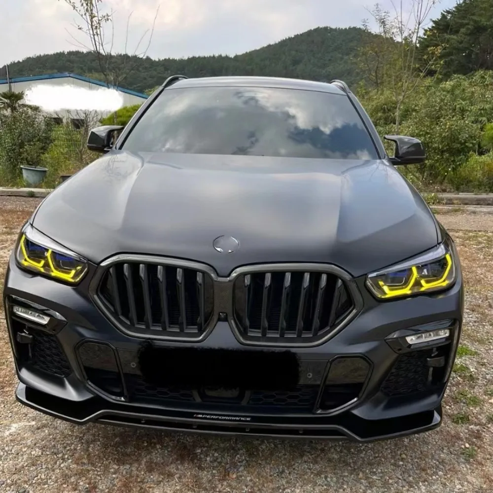 وحدات LED عين الملاك الصفراء CSL الأمريكية لسيارات BMW X5 G05 X6 G06 M F95 F96 40iX 50iX SUV Pre-LCI 2019-2022 ضوء النهار