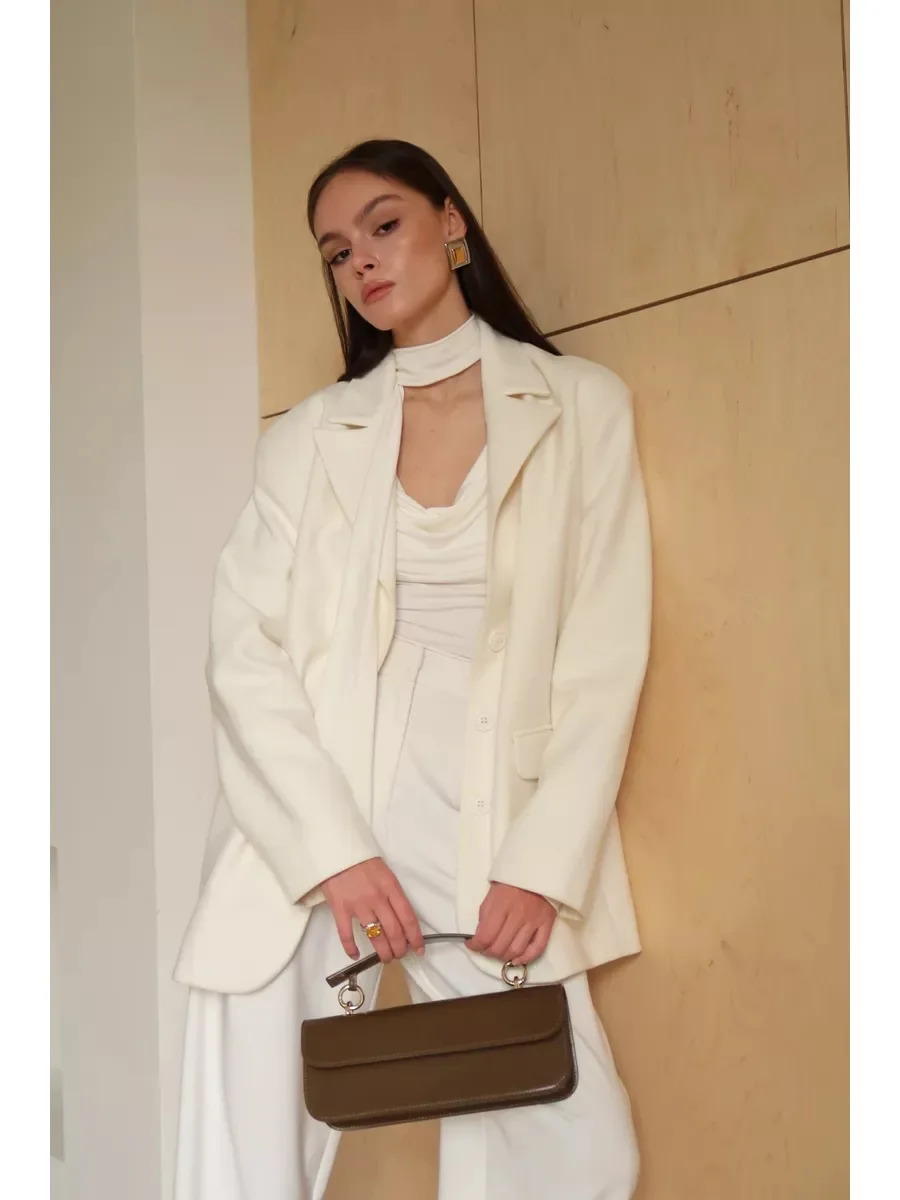 Pullover sexy da donna con spalle scoperte abiti basic lavorati a maglia autunno tutto-fiammifero spacco laterale semplice tenero sottile delicato seducente