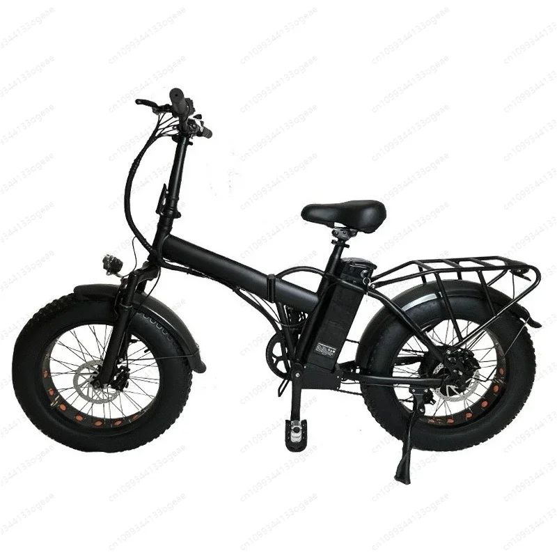 Fat Tire  Bike High-End Off-Road Snow E-bike Adult Mountain   Power Assist