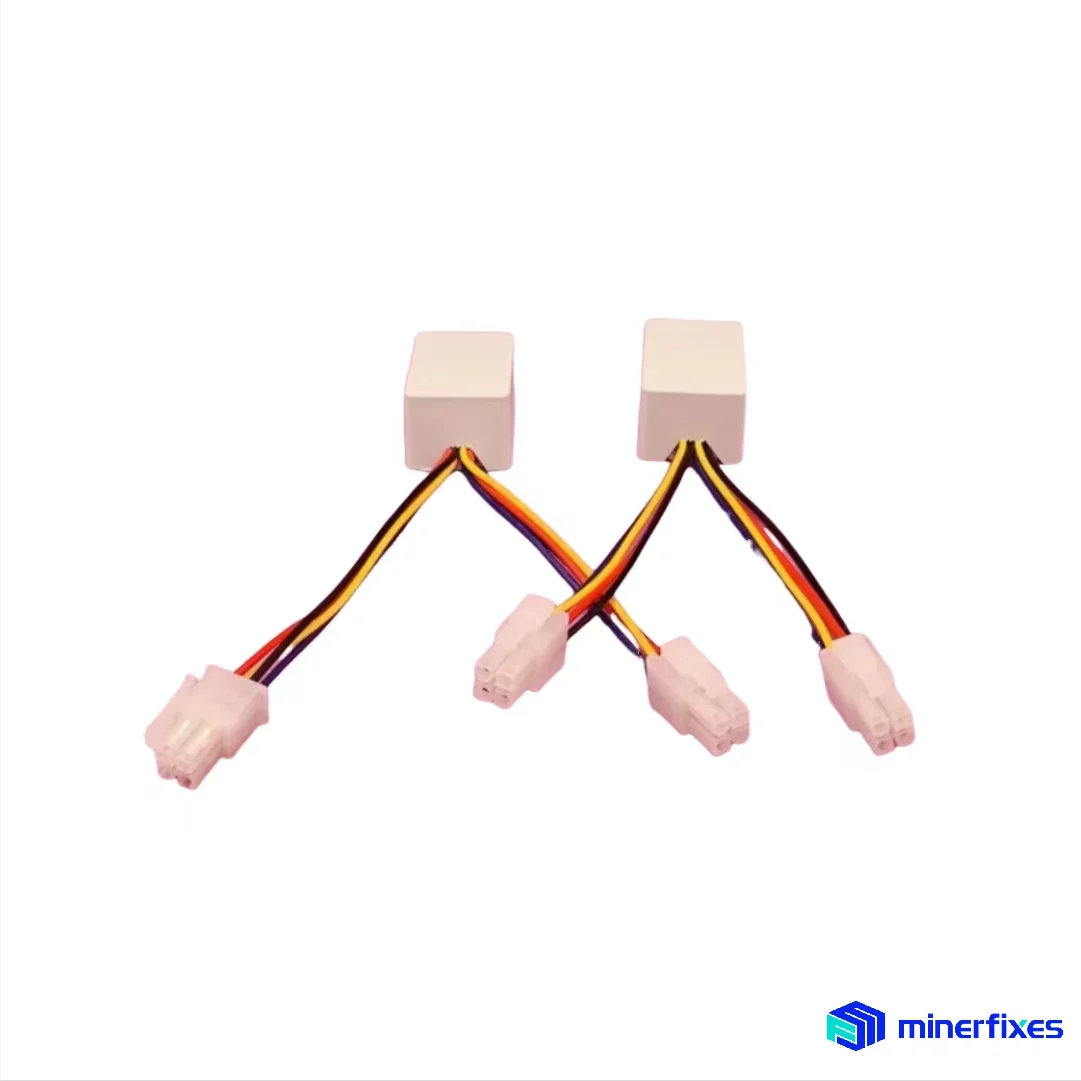 Antminer-S19K Pro Fan Speed Simulator, todos os modelos, 4Pcs, 4Pcs, 2 Pin Fan Speed Controller, S21, Control Boards, S21