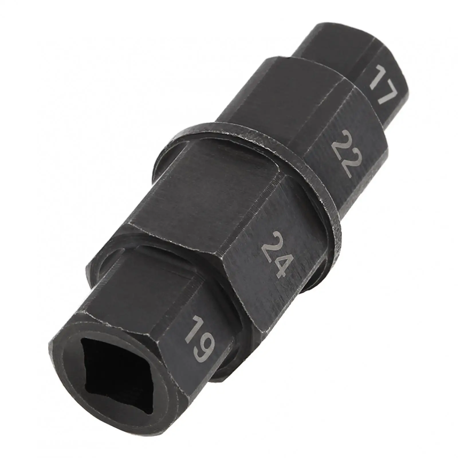 17/19/22/24mm Motorcycle Front Wheel Hex Axle Tool Spindle Driver Removal Tool Hexagonal Disassembly Sleeve Parts for Axle Wheel