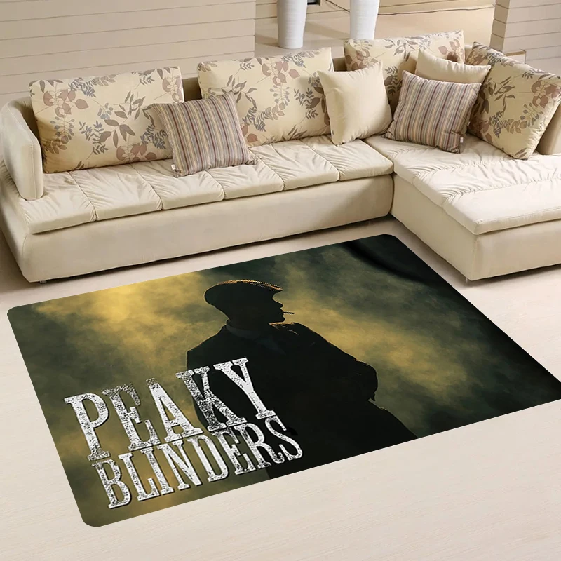 P-Peaky Tommy Shelby Blinders Living Room Balcony Floor Mat Kitchen Rug Rugs Home Doormat Entrance Door Carpets Foot Carpet Mats