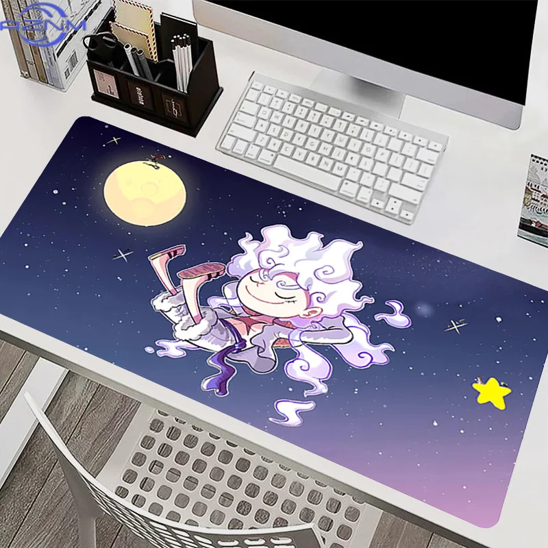 Gaming Mouse Pad Large E-sports Gamer Mat Computer Keyboard Pad O-one P-piece luffy New Anime Desk Mat Non-Slip Mausepad