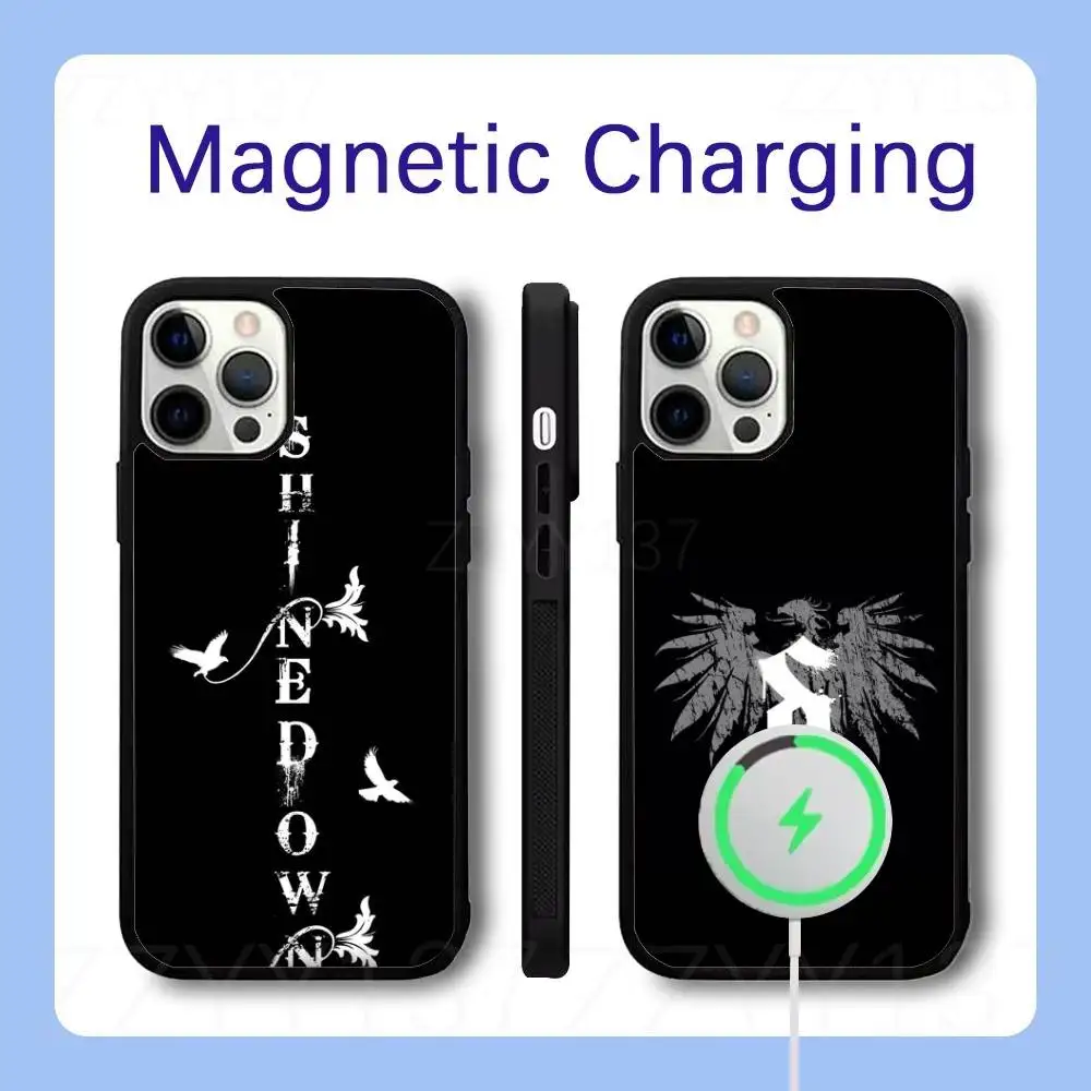 

Shinedown Planet Zero Phone Case For iPhone 17,16,15,14,13,12,11,Pro,Max,Plus,Air,Mini,SE Magsafe Magnetic Wireless Charging