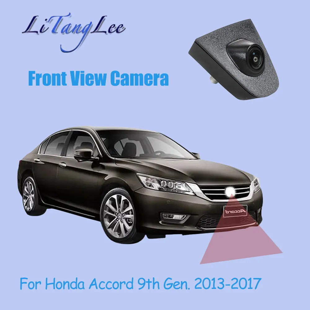 

Для Honda Accord 9-го поколения 2013-2017 передняя камера с логотипом ночного видения HD водонепроницаемая широкоугольная камера для слепых зон парковки