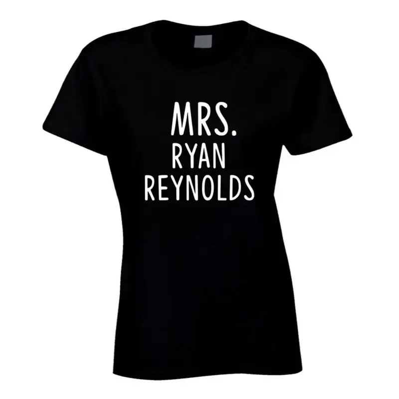 Camiseta fã de filme do ator masculino Mrs Ryan Reynolds