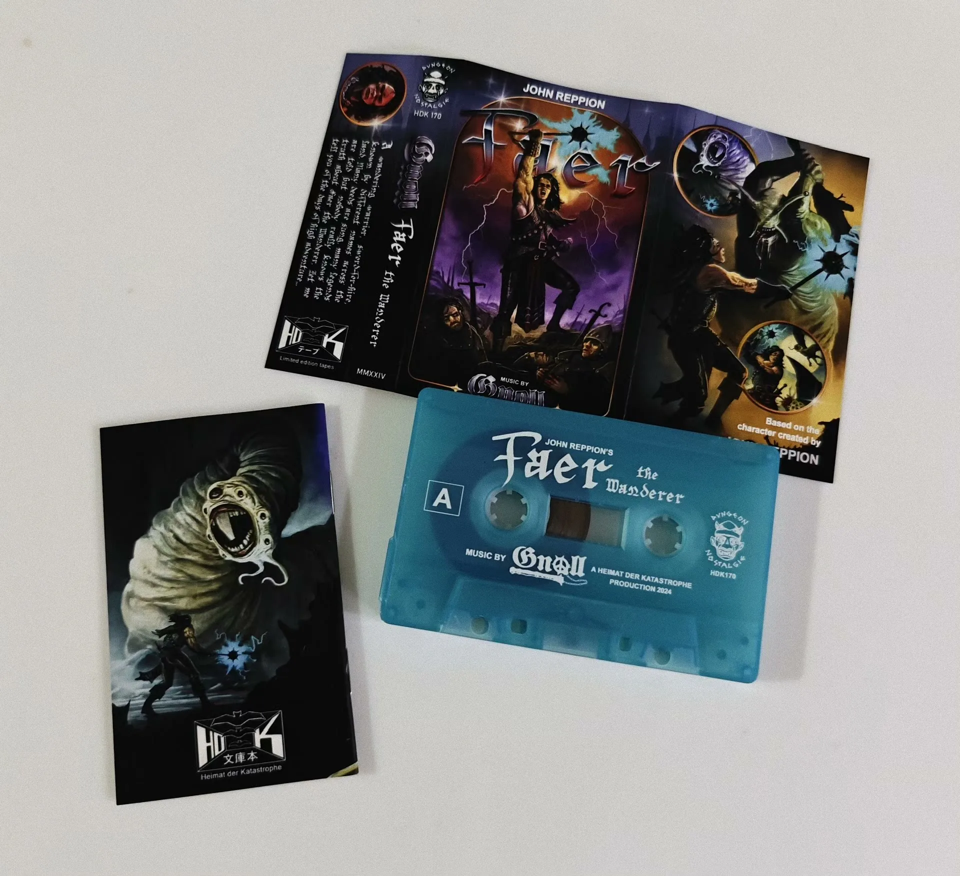 

Dungeon Synth Gnoll John Reppion Music Tape Faer the Wanderer Album Cassettes Cosplay Recorder Walkman Car Soundtracks Box Gifts