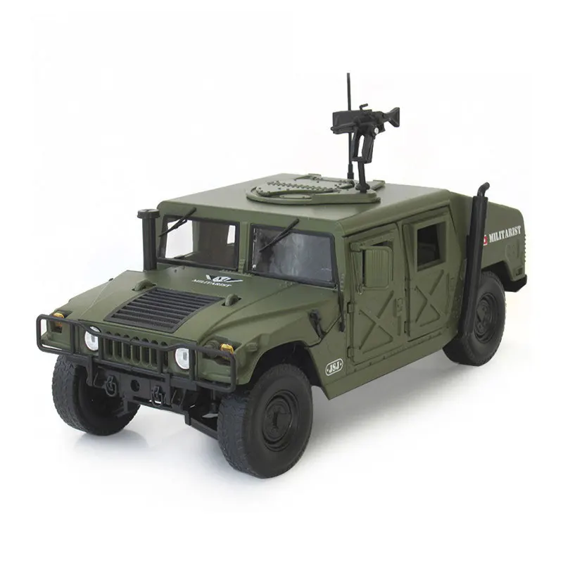 

1/18 Diecast Car Model Toy Tactical Vehicle Military Armored Car Alloy Model With 7 Doors Opened Hobby Collection Toy