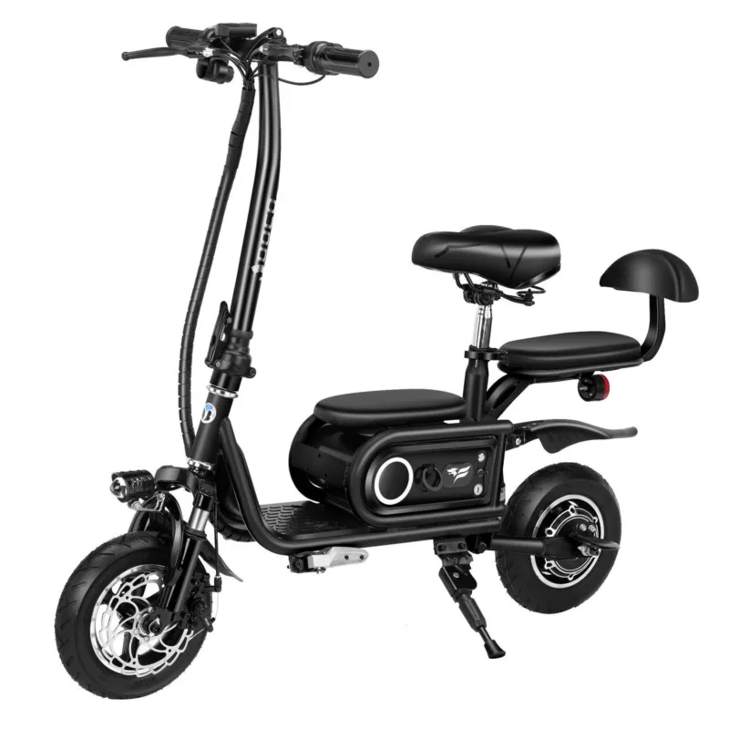 электросамокат Adult Electric Folding Scooter Super Portable Lithium Battery Mini City Coco Scooter