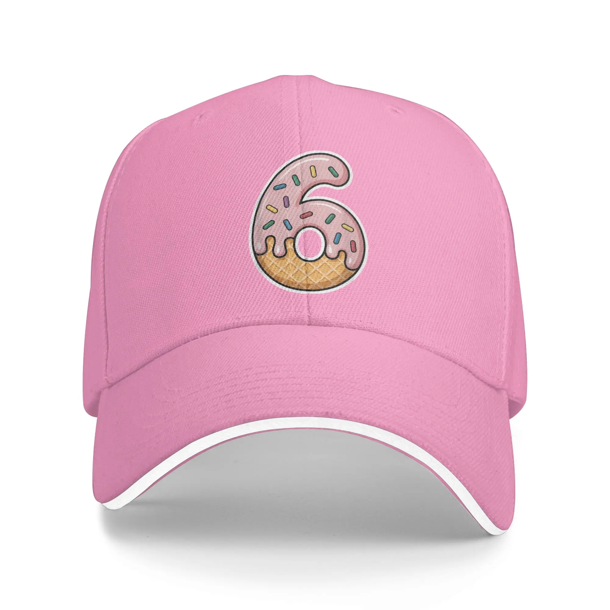 Number 6 Ice Cream Drip Six Seven 67 Meme 6th Birthday Baseball Cap Hip Hop  Sandwich Hats Unisex Adjustable Hats Cap Fishing