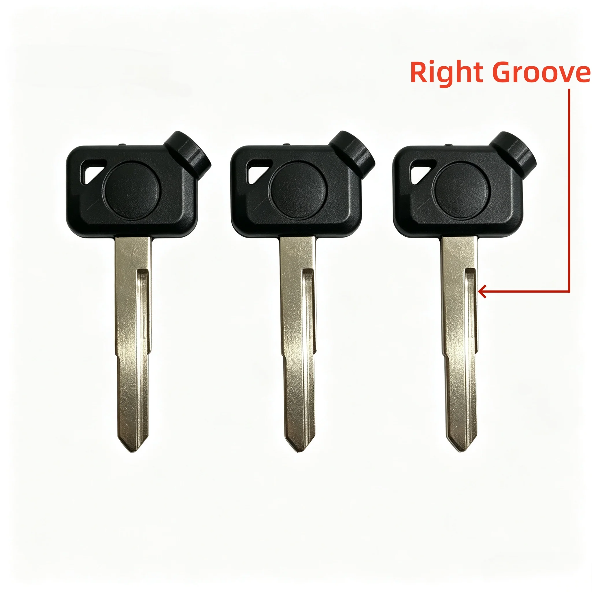 For VOX BWS JOG EVO ZR 50 100 125 4V VOX50 VINO EVO2 Motorcycle Uncut Blank Replacement Key Magnetic Anti‑theft 4