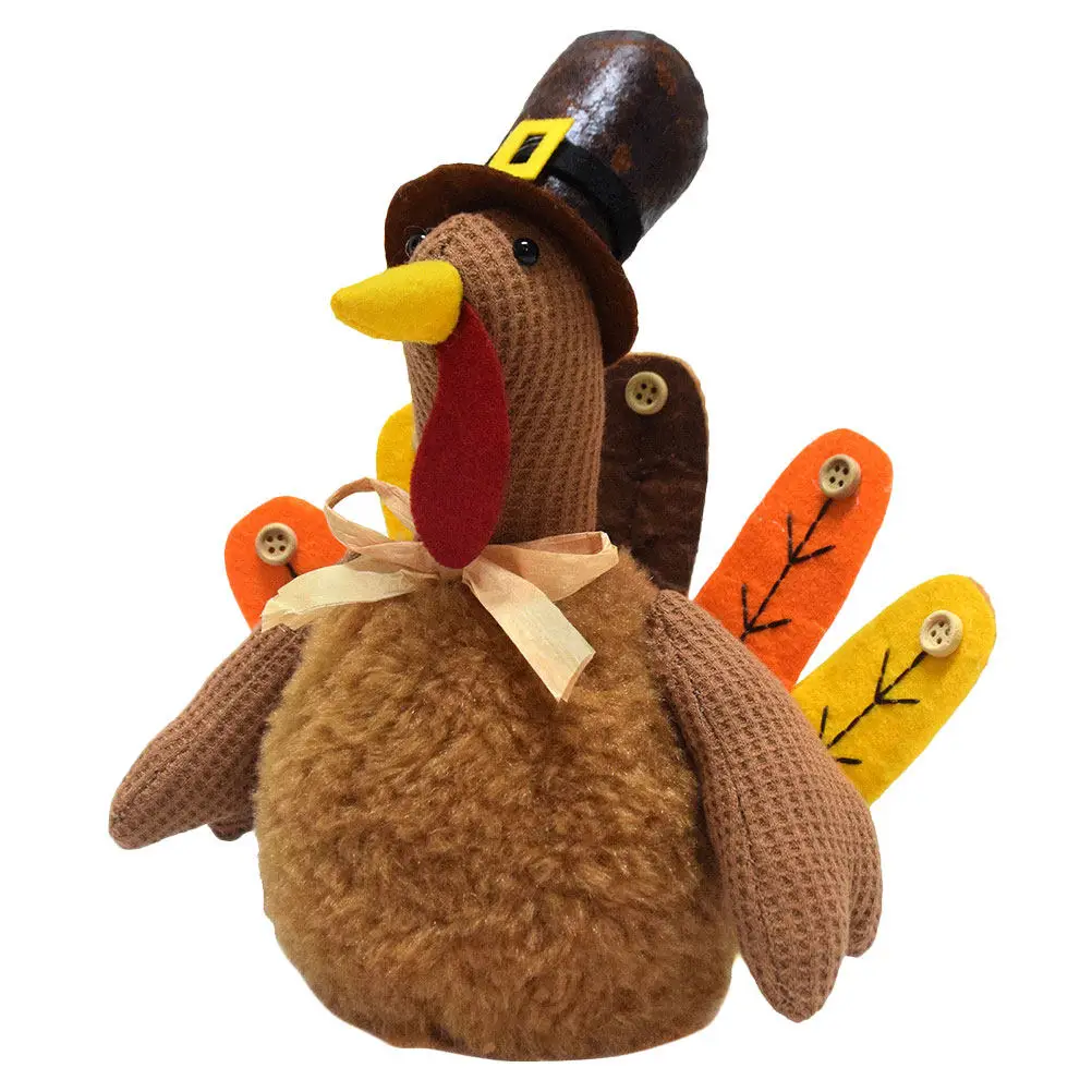 

Artisan Crafted Turkey Decoration for Thanksgiving Home Decor Ideal Fall Harvest Season Centerpiece Photo Prop Collection