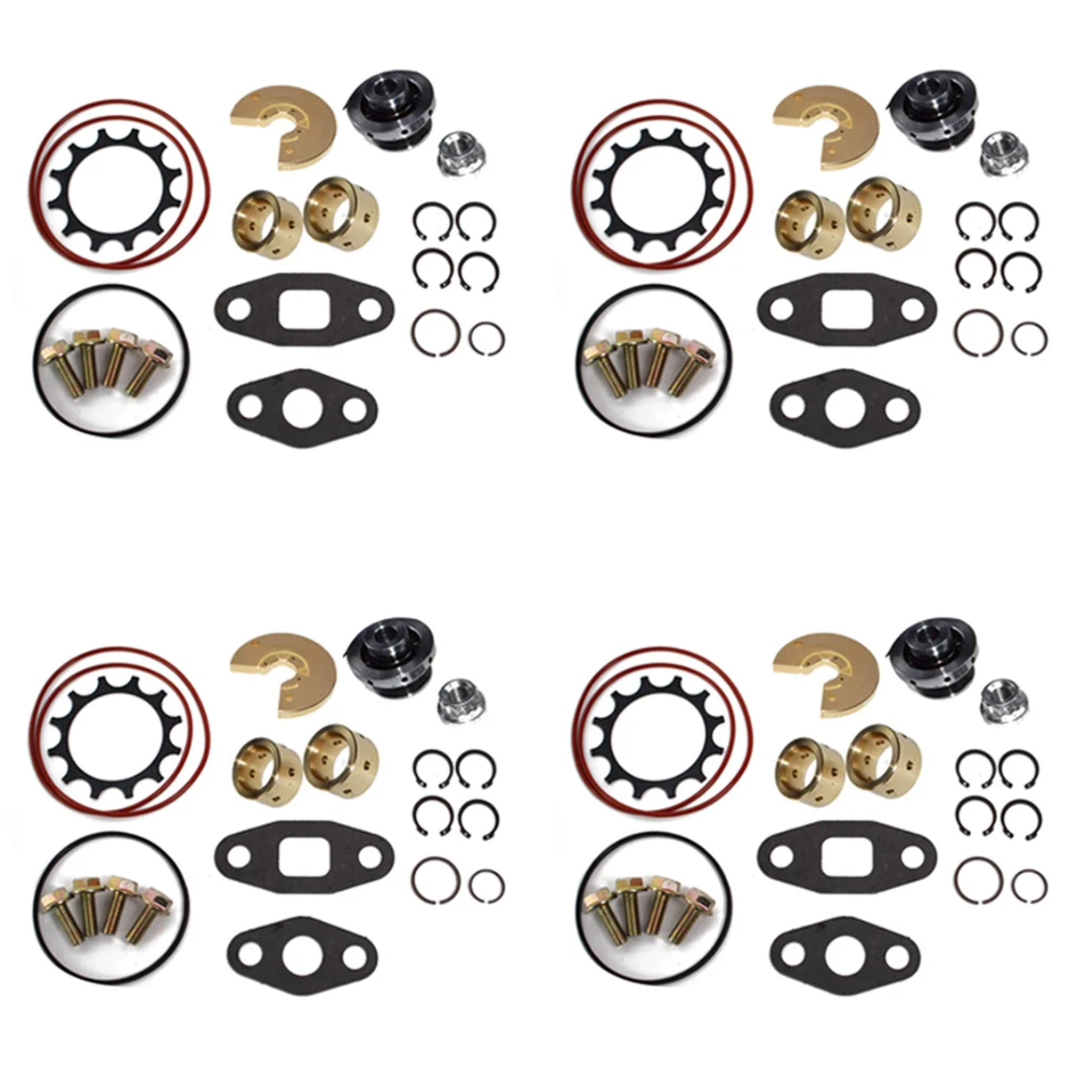 

4X Turbo Charger Repair Rebuild Kit 468139-0000 for Garrett T3 T4 TB03 TA31 T04B T04E TBP4