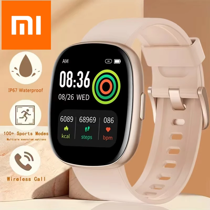 Xiaomi Smart Watch Men Women Heart Rate 1.83 Inch AMOLED Screen Waterproof Bluetooth Call Sports Smart Watch 2025 New