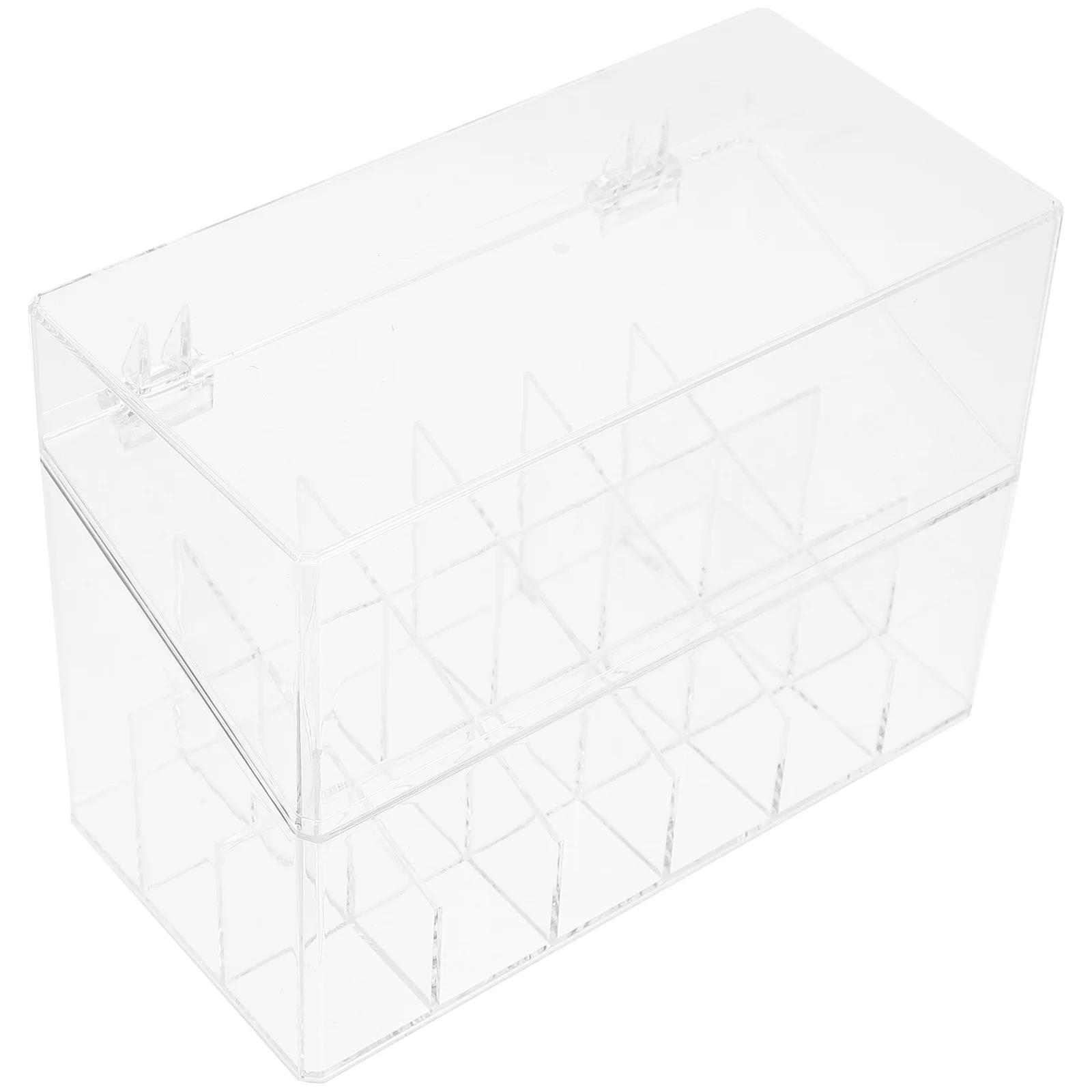 Storage Box Clear Lip Gloss Makeup Organizer Organizers Dust-proof Delicate Lipstick Stand Desktop Holder Vanity