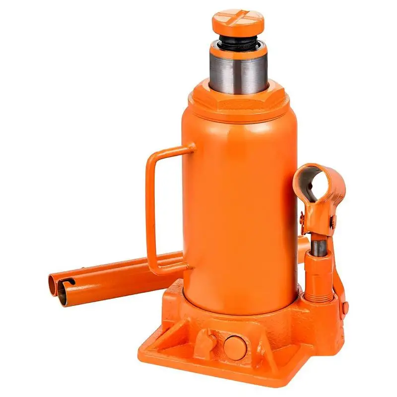

Hydraulic Bottle Jack, 12 Ton (26455.5 lbs) Capacity, 8.1-15.7 Inch Lifting Range, Heavy Duty Welded Bottle Jack for Car, SUV, Pickup, Auto Repair, House Lift and Agricultural Equipment, Orange