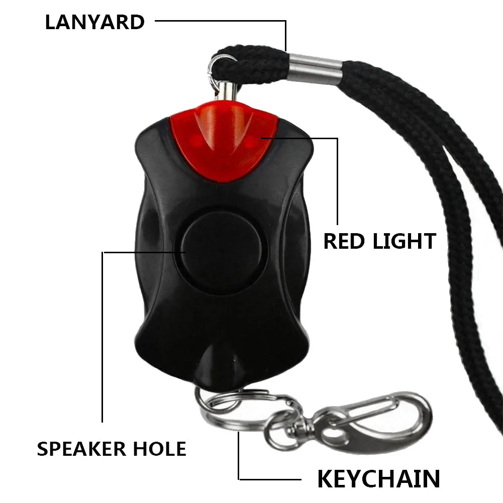 ДБ Защитная сирена для персональной защиты, анти-Атака, безопасность для детей, девушек, пожилых женщин, Громкая тревожная сигнализация