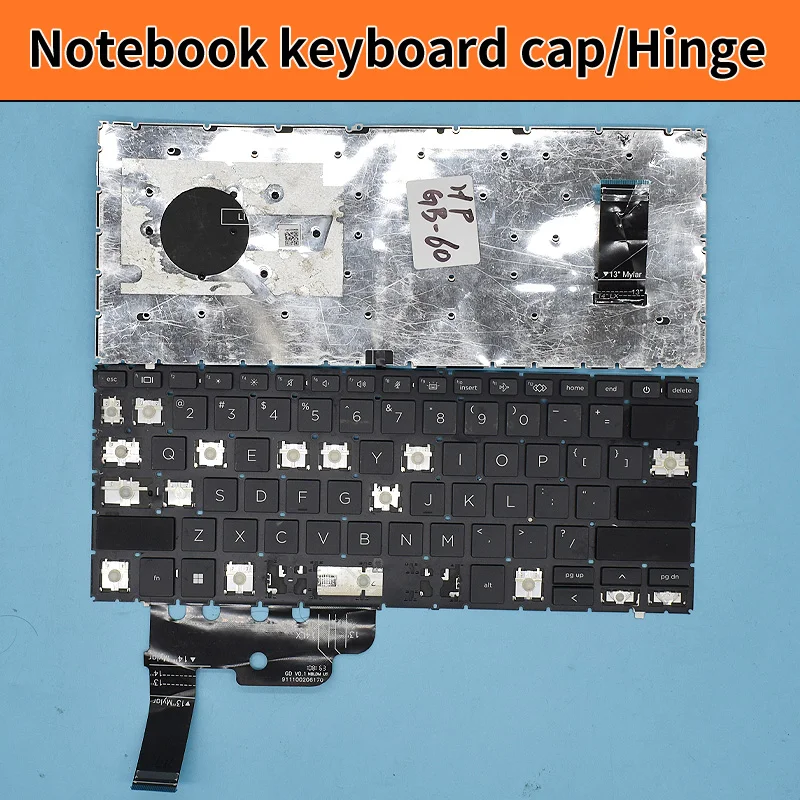 Tapa de tecla de repuesto original con bisagra para teclado de portátil HP EliteBook 830 845 840 G9 840 845 G10