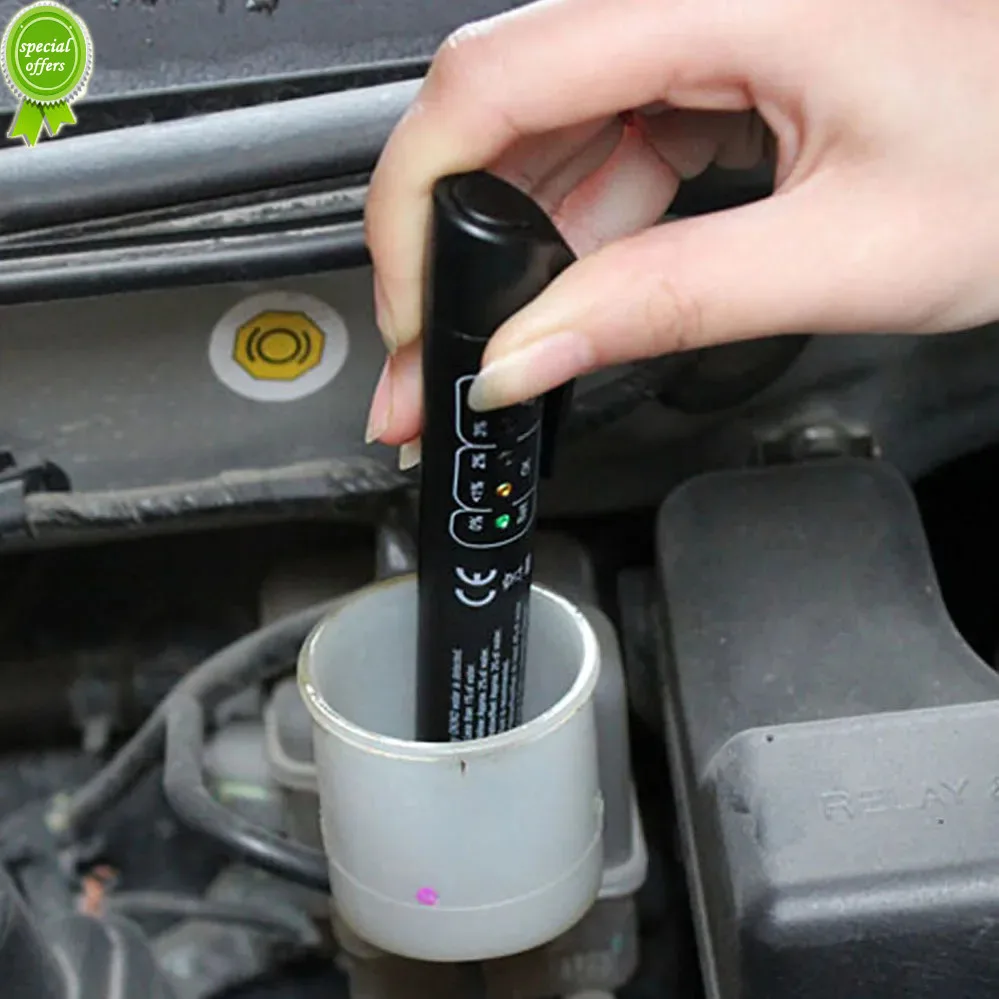 

Accurate Oil Quality Check Pen Universal Brake Fluid Tester Car Brake Liquid Digital Tester Vehicle Auto Automotive Testing Tool