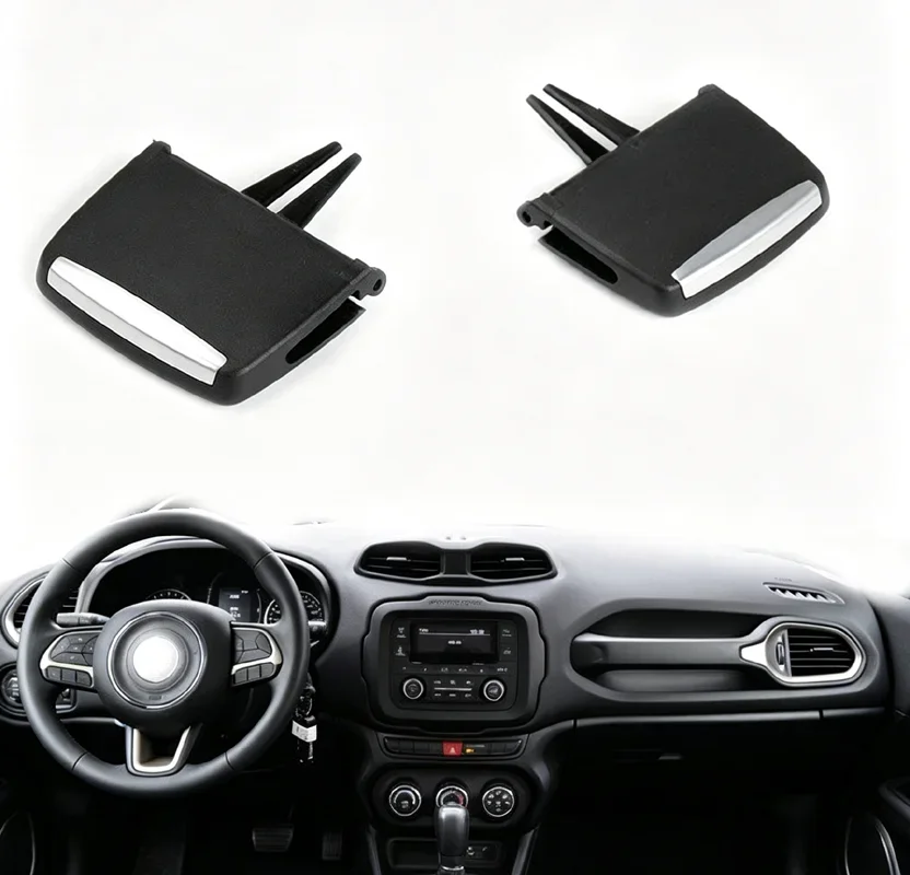 Air Vent Adjust Slider Tab Clip For Jeep Renegade Air Conditioner Outlet Wind Direction Control Paddle Replacement Parts