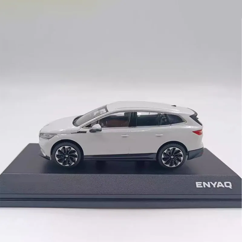 （No original box）Diecast 1:43 Scale Skoda ENYAQ Simulation Alloy Car Model Product  Static Collection Gift Decration Souvenir