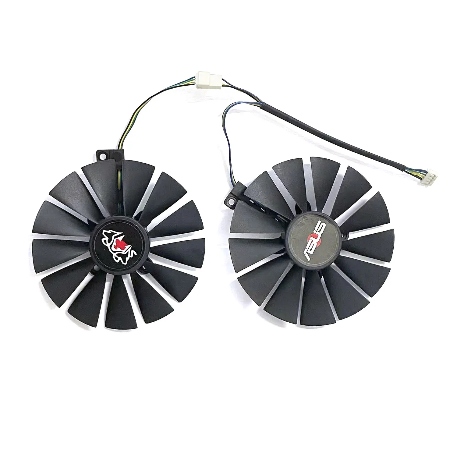 Brand new 95MM 4PIN FDC10M12S9-C DC 12V 0.25A GTX1070TI GPU fan for ASUS GTX 1070 Ti CERBERUS ADVANCED graphics card cooling