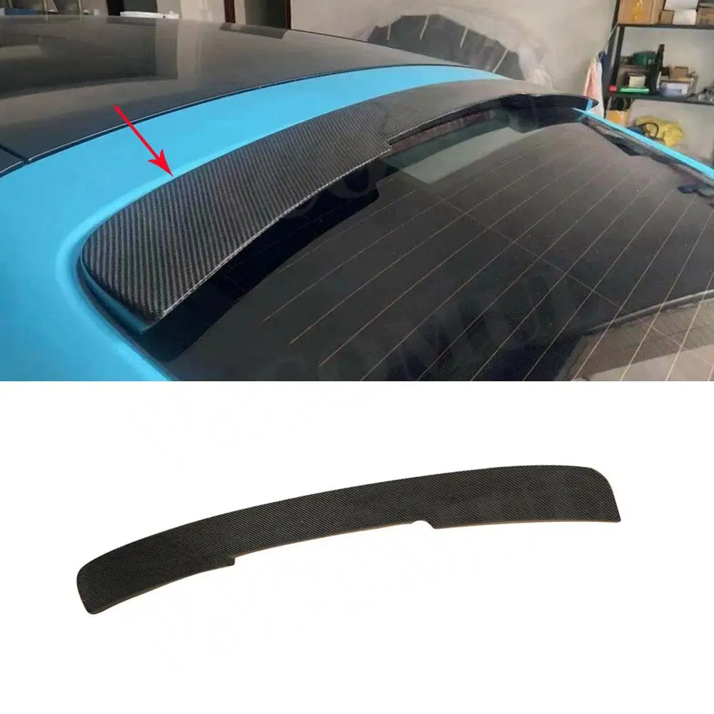 VACOMUL Carbon Fiber Rear Spoiler For Porsche Panamera 970 970.1 970.2 2010-2016 Rear Roof Spoiler Wing Accessories Car Styling