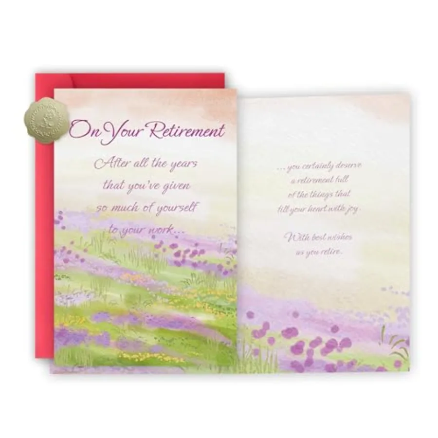 

Beautiful Retirement Gifts for Women, Retirement Card for Women, Farewell Card for Coworkers, Leaving Cards for Her, Celebrate