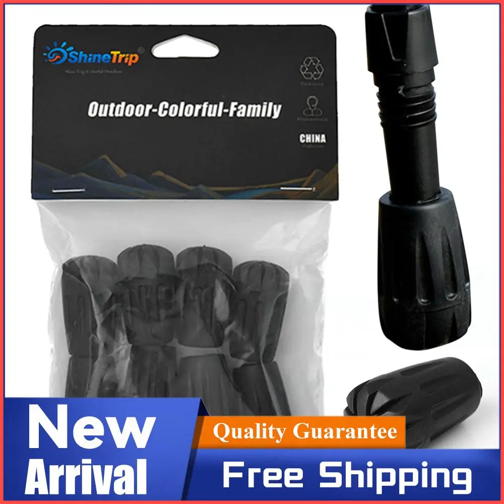 

8-64 шт. насадки для трости, резиновые наконечники для треккинговых палок, внутренняя металлическая прокладка, сменные наконечники для походных палок для трости
