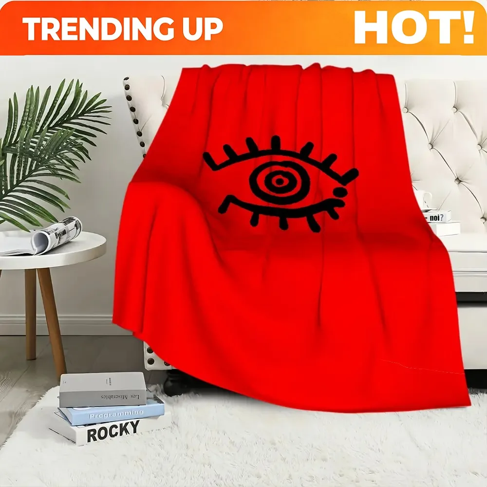 Customize Music Band F-Fuerza Regida Blanket Blanket for Couch Sofa Travel Home Hiking Picni Bed Beding Flannel Blanket birthday