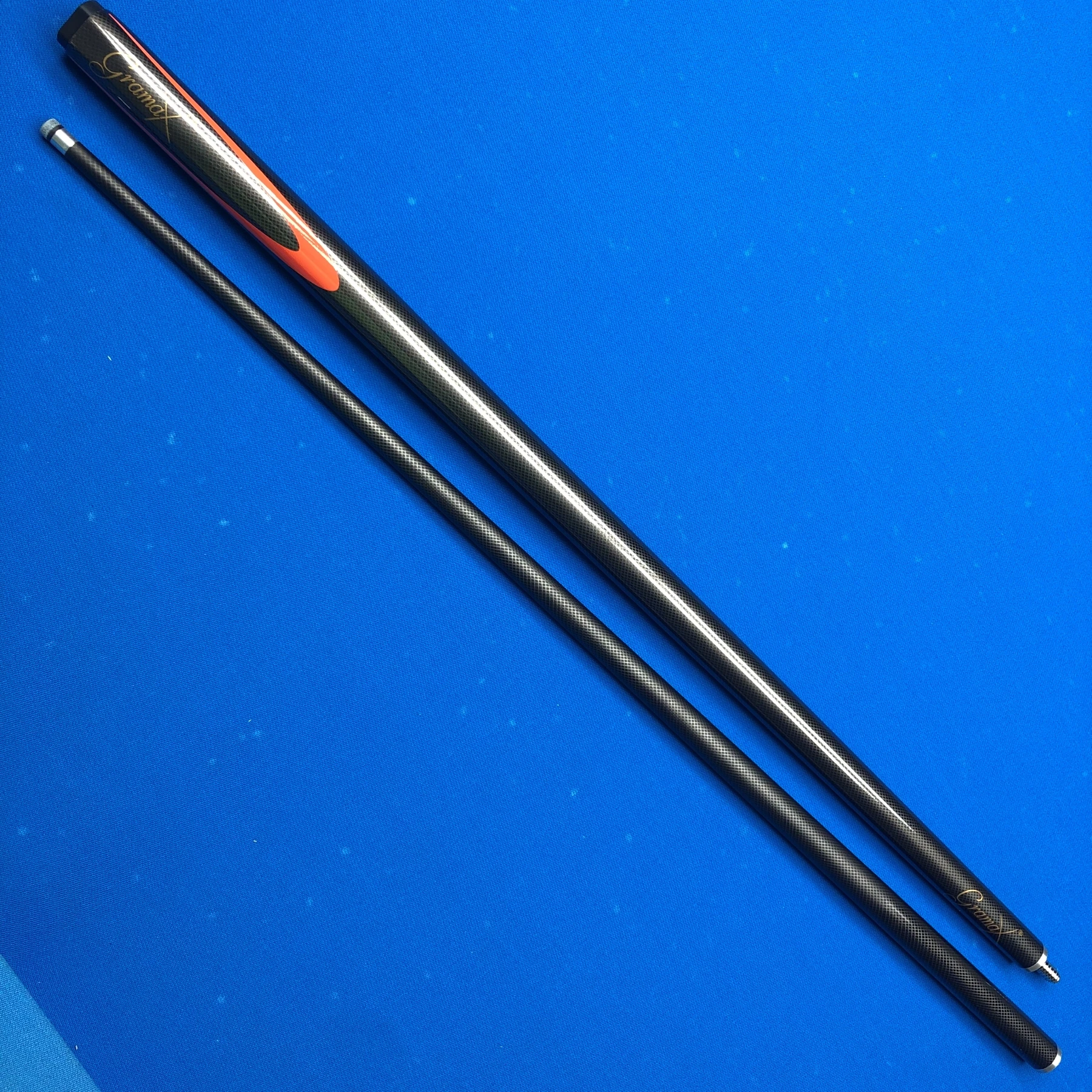 

Двухсекционный бильярдный кий из стекловолокна с прецизионным наконечником 9,6 мм, длина 145,5 см, профессиональный кий для снукера и пула для точных ударов