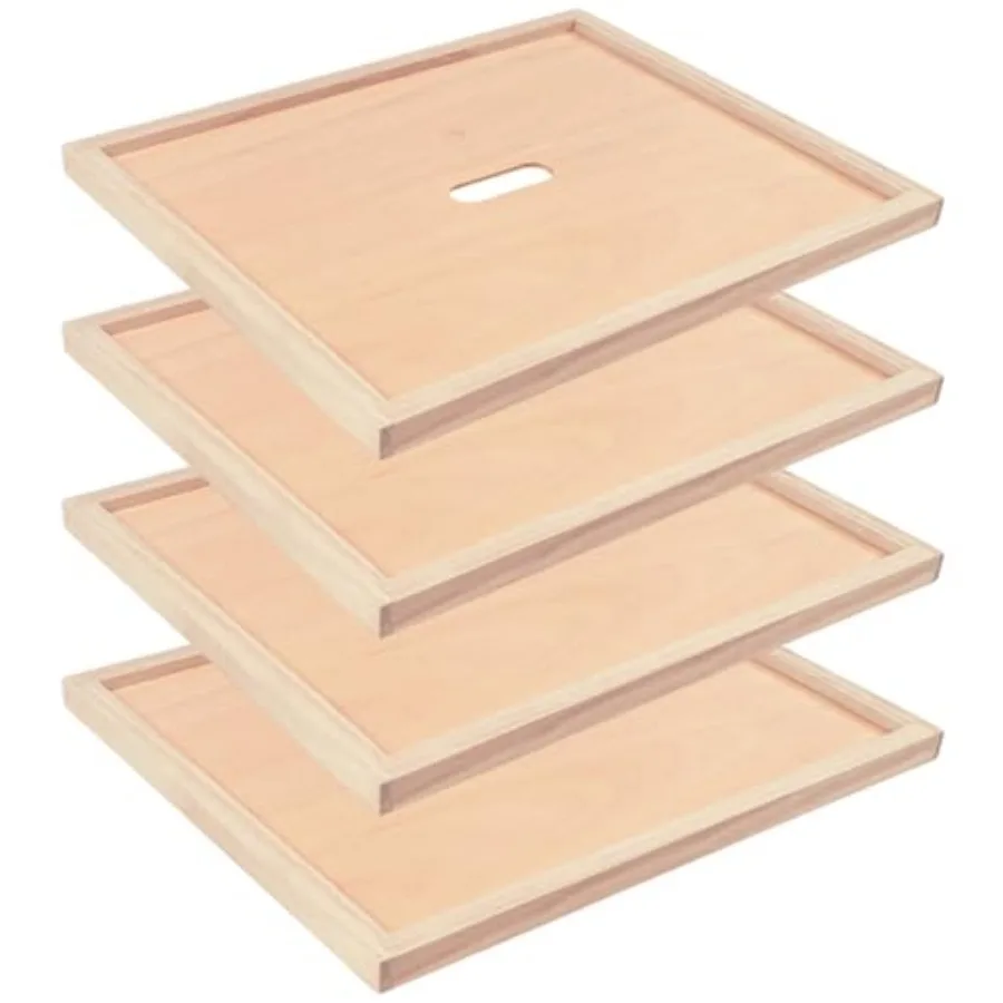 

Beehive Inner Cover 10 Frame Langstroth Bee Hive Inner Cover Hive Box Cover for Beekeeping Beehive Insulation Ventilation Inner