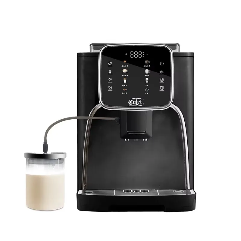

6 Coffee Drinks One Touch Get Cappuccino Fully Automatic Bean to Cup Espresso Coffee Machine
