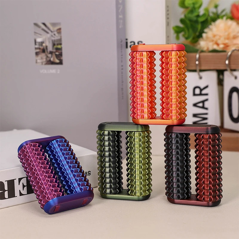 3D-geprinte handmassageroller speelgoedspieren ontspannen stressverlichten decompressie fidgetspeelgoed