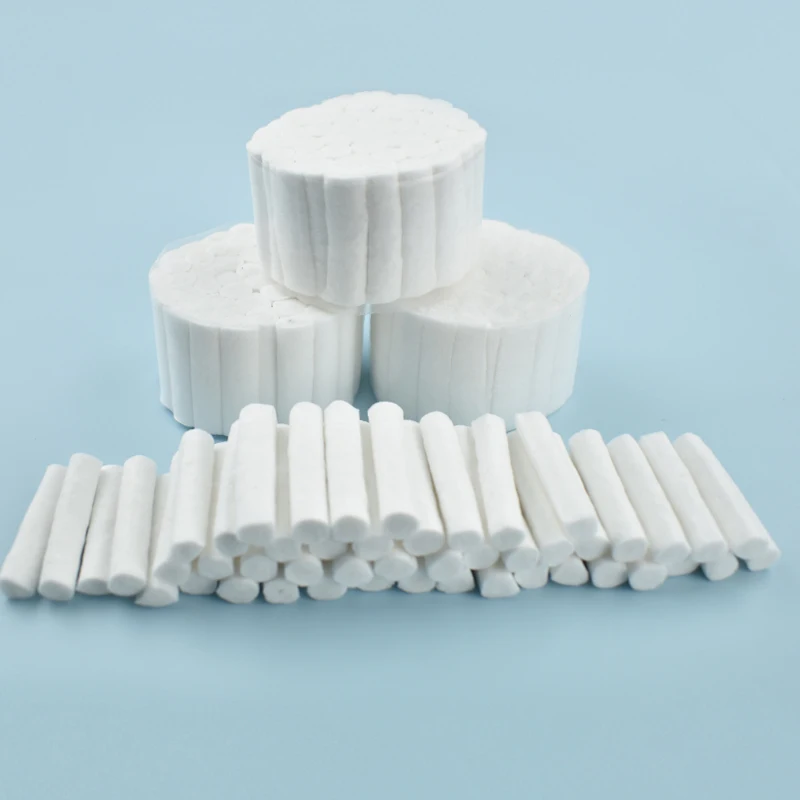 200Pcs Dental Cotton Roll Dentist material Teeth Whitening Product Surgical Cotton Rolls