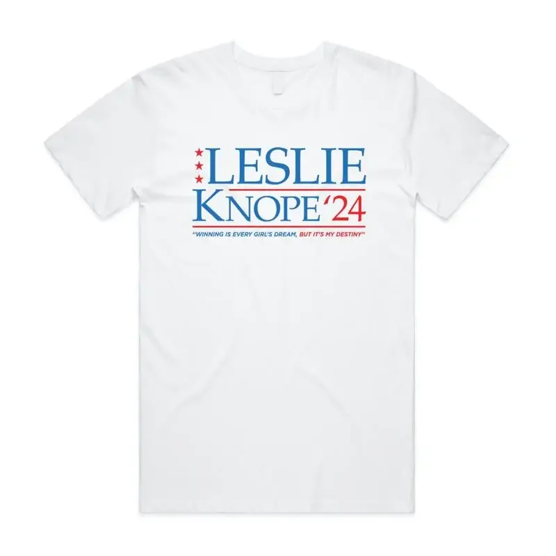 Leslie Knope 2024 T Shirt Funny Parks And Recreation For Usa President