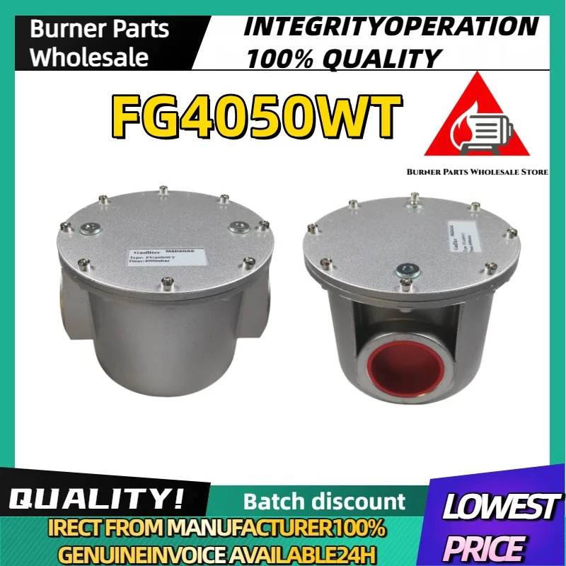 FG4020 FG4025WT FG4032WT FG4040WT FG4050WT Gas Filter Industrial Gas Pipeline Filter Burner Gas Control Components
