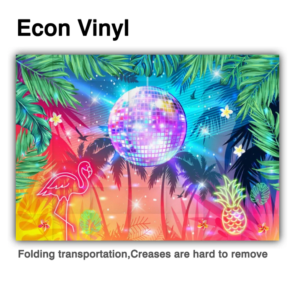 여름 열대 베이비 샤워 작은 꽃무늬 색상 나무 생일 파티 배경 사진 배경 사진 스튜디오를위한