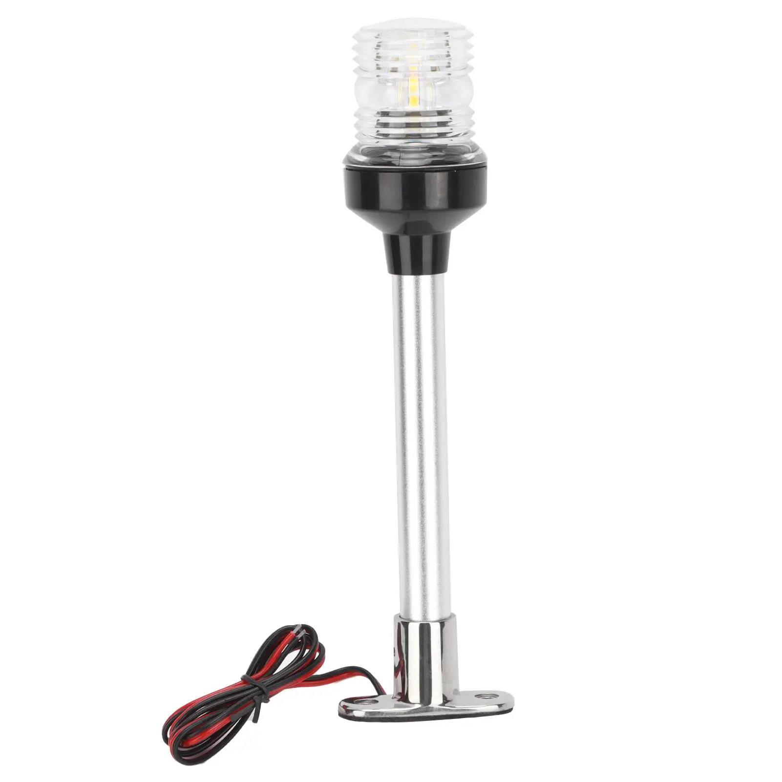 Stainless Steel Boat Stern Light 360° All Round Navigation Light for Pontoon & Fishing Boat