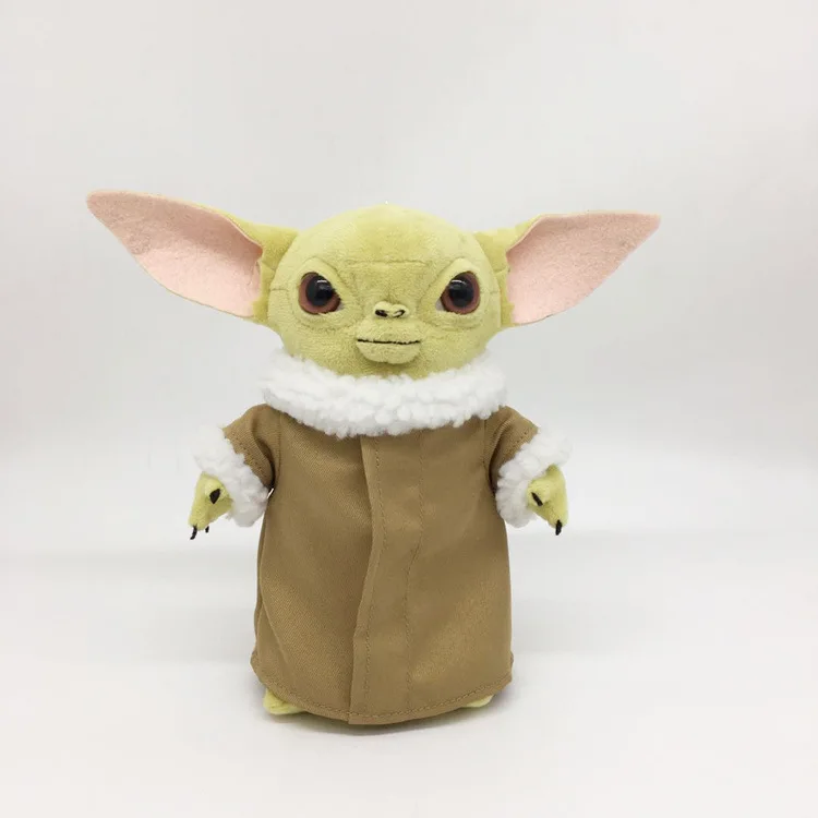 18-25cm Star Wars Plush Doll Mandalorian Baby Yoda Plushie Soft Stuffed Kawaii Kids Toy Halloween Gifts view 3