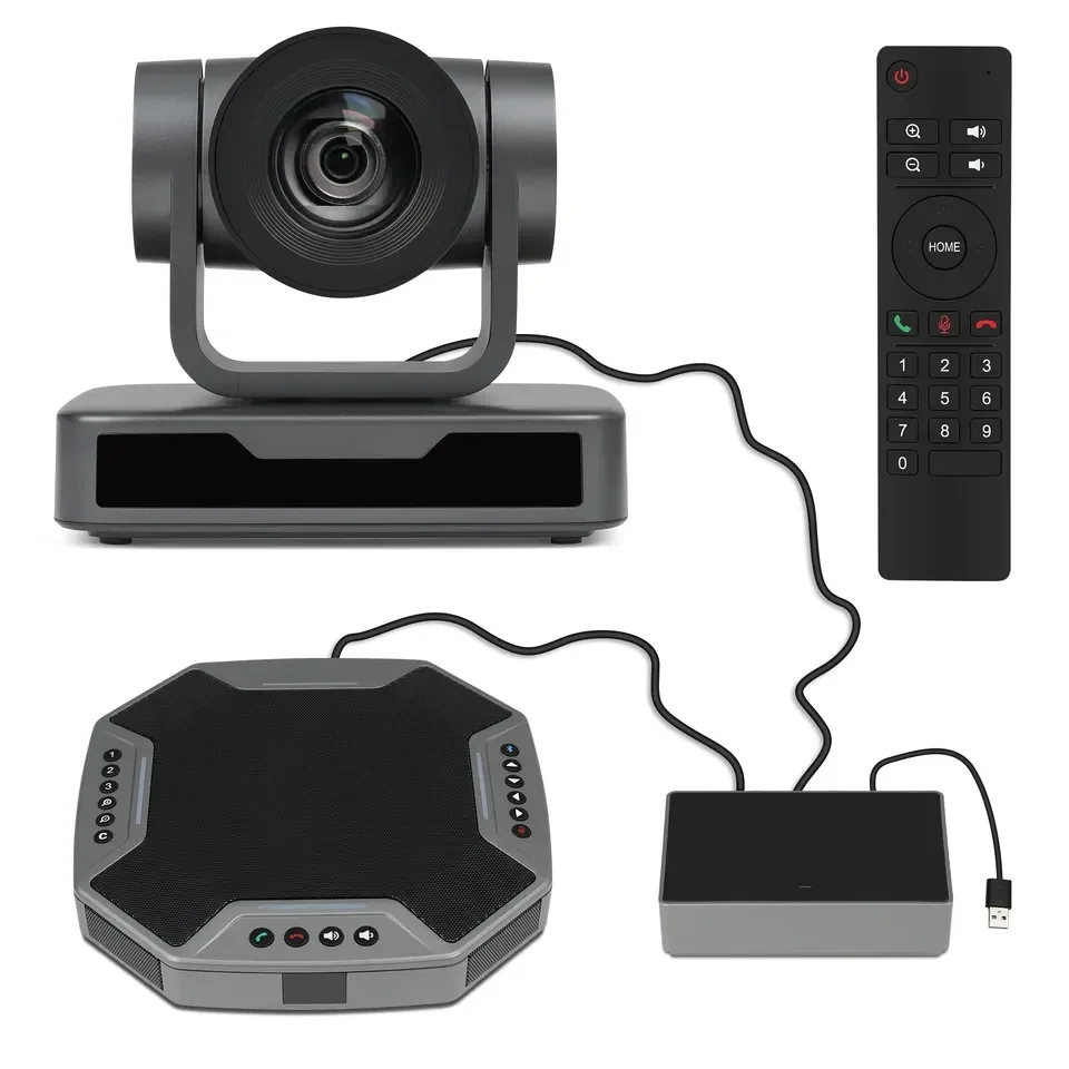 FMK210 Audio And Video Conference Camera Compatible With VMix OBS 10X Optical Zoom USB Video Conference Ptz Camera