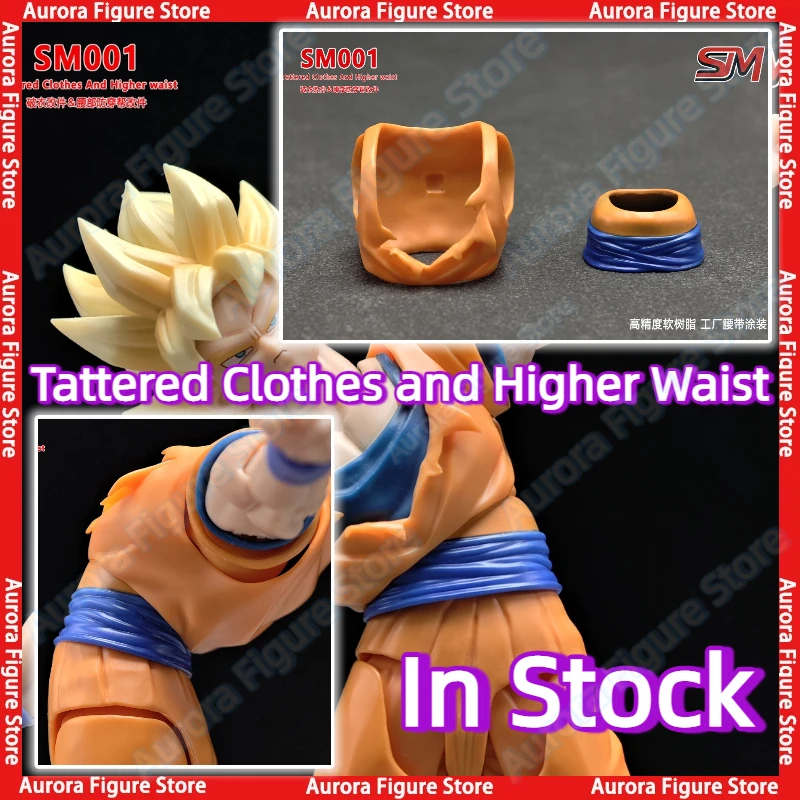 

В наличии SM001 Dragon Ball SHF SSJ The Games Begin Son Goku Tattered Clothes и аниме-фигурки с высокой талией, игрушки, модель