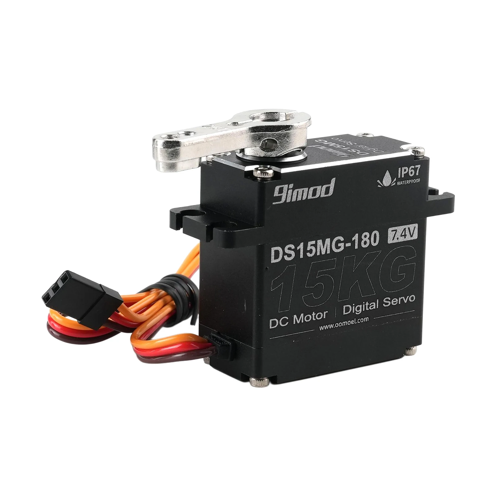 

DS20MG 20KG 7.4V Digital Servo Motor 270 180 Degree Angle Controllable High Torque Metal Gears RC Car Robot Model DIY Servos